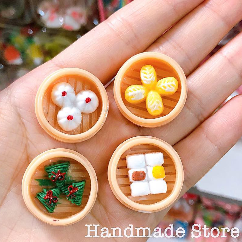 Xửng hấp đồ ăn mô hình