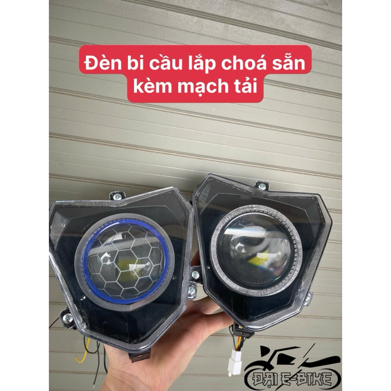 Đèn bi cầu 3.0 lên choá sẵn lắp cho xmen (tặng kèm  mạch tải)