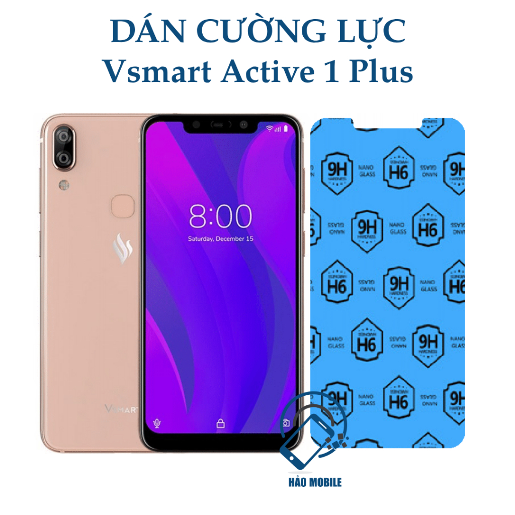Dán cường lực dẻo nano Vsmart Active 1 Plus ( chống rơi vỡ cực tốt )