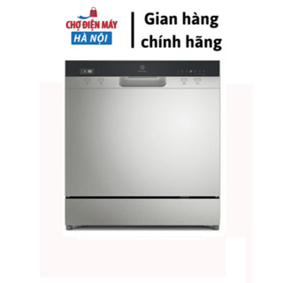 [Hỏa tốc 2h] Máy Rửa Bát Mini Electrolux 8 bộ EFC3862MS, tự động mở cửa, sấy khô