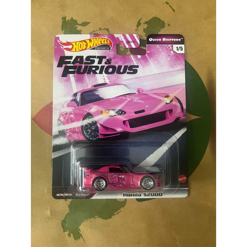 LeHuong Diecast - Xe Hot Wheels Premium Honda S2000 Hồng