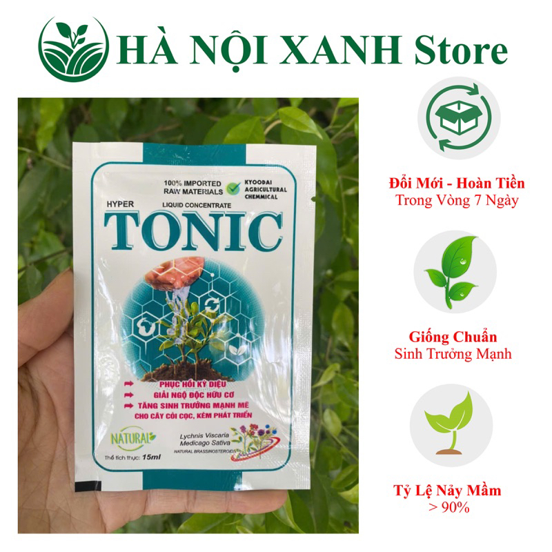 Kích thích sinh trưởng , điều hòa sinh trưởng Tonic 15ml ( Atonik)