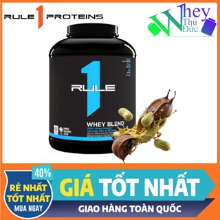 Whey Blend Rule 1 5LBS – Kết Hợp Isolate & Concentrate, Hỗ Trợ Tăng Cơ Toàn Diện (2.27kg)
