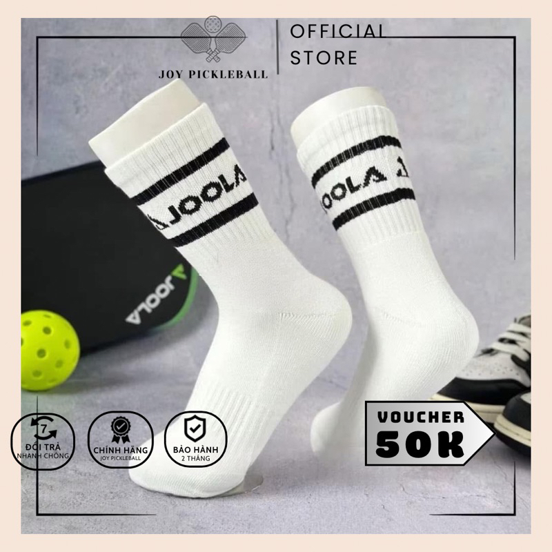 ( HOẢ TỐC ) Tất Thể Thao 𝐉𝐎𝐎𝐋𝐀 Pickleball Cotton cao cổ unisex