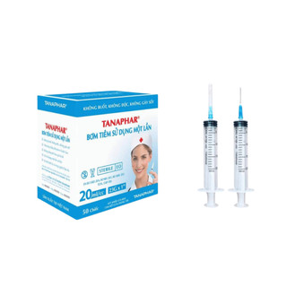 Bơm tiêm sử dụng một lần 1ml/cc TANAPHAR túi 1 chiếc [tân á]