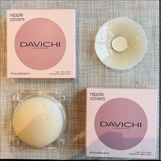  Miếng dán ngực Silicon thông hơi chống rơi tụt siêu mỏng chống nước Davichi 