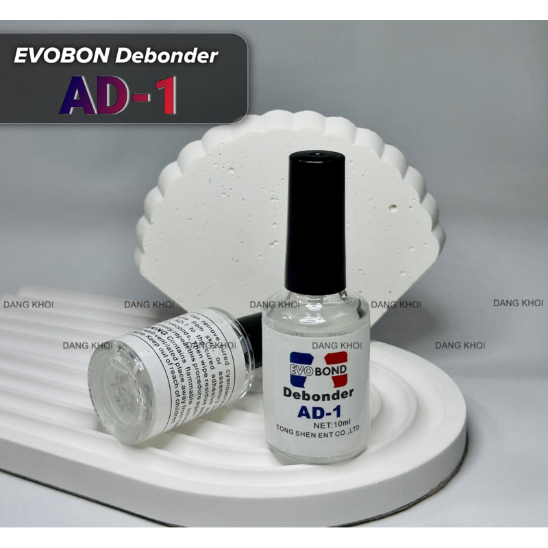 Nước Sáng Đá Gắn Nail, Tẩy Keo 401 & waloc Debonder AD-1