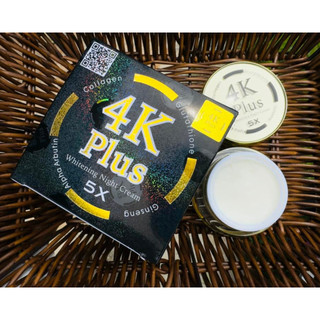 [ JUNHEE AUTH ] Kem 4K Plus dưỡng trắng da giảm mụn ban đêm Thái Lan