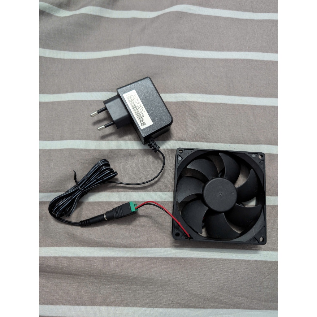 Combo quạt+ nguồn, phù hợp DIY máy ấp trứng hoặc tản nhiệt thủy sinh, tủ điện,...