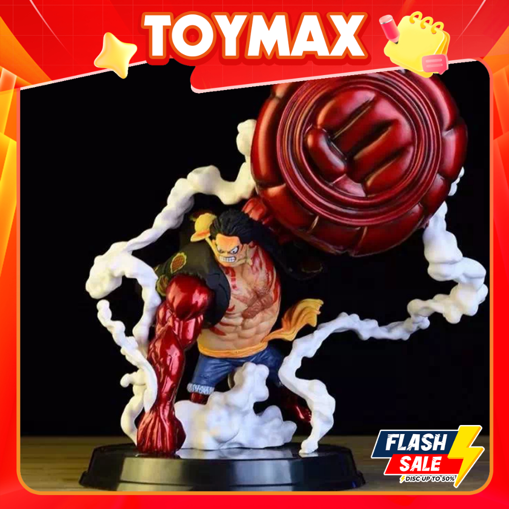Mô Hình One Piece Luffy Gear 4 snakeman anime giá rẻ to cao 25 cm- 35cm có  bản led cao cấp ToyMax