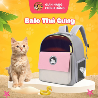  Balo vận chuyển cho chó mèo mẫu mới to hình mèo 