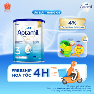 Sữa bột Aptamil Profutura Kid Cesarbiotik New Zealand số 3 - Synbiotic độc quyền dành cho bé từ 2 đến 6 tuổi