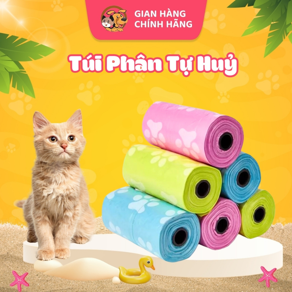 Túi đựng phân mini cho chó mèo | Túi rác mini