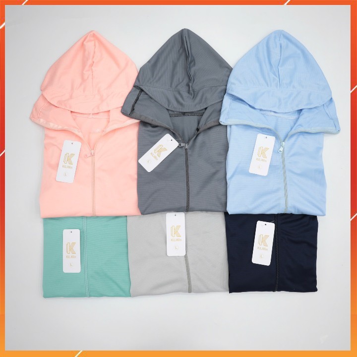 Áo Chống Nắng Nữ Mẫu 2022-Có Khóa Kéo 2 Bên Túi-Có Lưới Tản Nhiệt Kèm Khẩu Trang