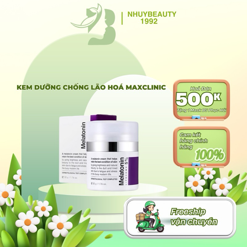 Kem Nám Melatonin Maxclinic