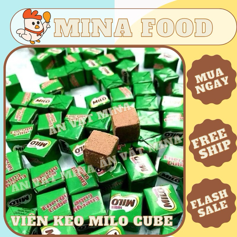 Kẹo Milo [ 100 VIÊN ] milo cube vị thơm ngon
