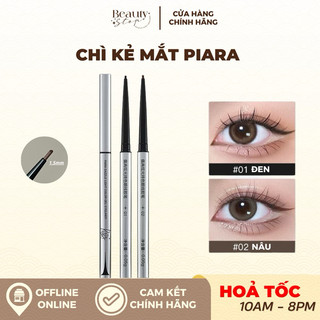 [HỎA TỐC] Chì Kẻ Mắt Dạng Gel PIARA Đầu Mảnh 1.5mm Chống Nước Lâu Trôi Không Lem