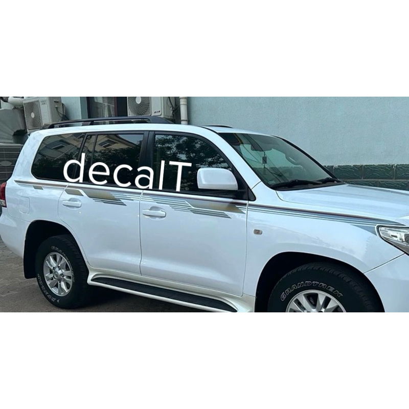 (Tem Nhập Khẩu) Tem Dán Sườn Xe Land Cruiser 2008-2015. Tem Dán Sườn Xe Land Cruiser 2008-2015