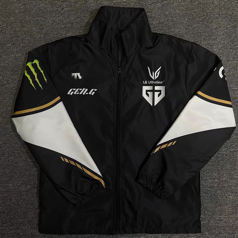 Áo khoác Jacket GenG LCK 2025 thêu logo