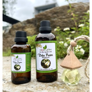Tinh dầu tràm gió HOALINH ( Loại Đặc Biệt nguyên chất )  - Tặng vỏ lọ treo xe