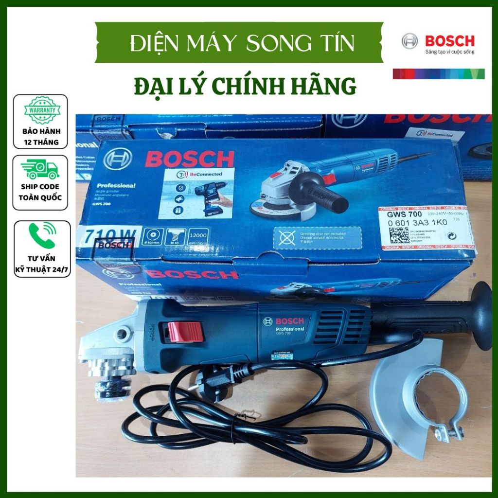 Máy mài góc Bosch GWS 700 710W [Chính hãng]