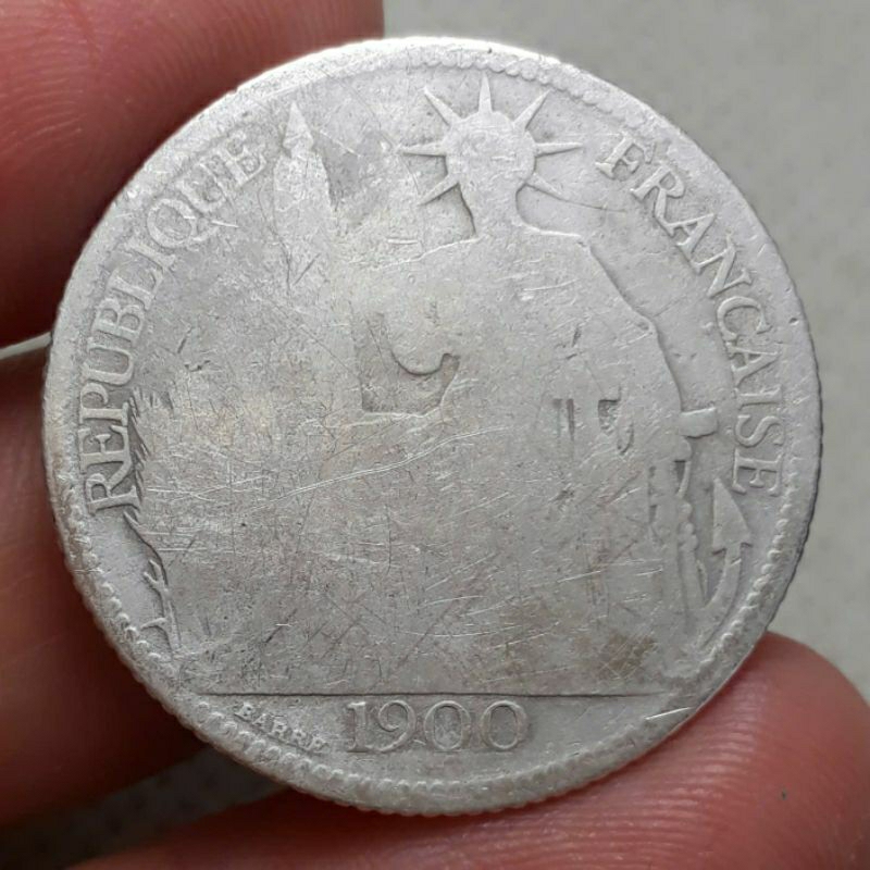 Xu BẠC INDOCHINE 20Cent 1900s