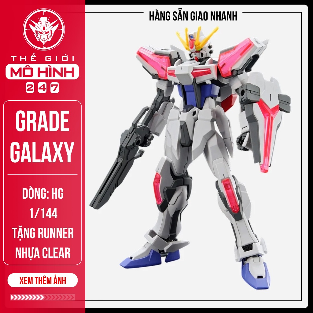 ( Tặng Effect Clear xanh) Mô Hình Lắp Ráp Entry Grade EG D-888 Exceed Galaxy KO