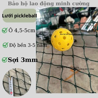 Lưới chắn bóng sân Pickleball, lưới phủ chống tia UV và bo viền chắc chắn siêu bền....