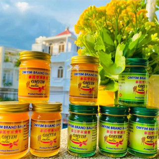 Dầu Cù Là Bow Tip 50g - Thai Herbal Balm nội địa Thái Lan, Dầu Thái xoa bóp giảm đau Bowtip
