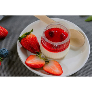  Combo 100 hũ sữa chua pet sọc panacotta 