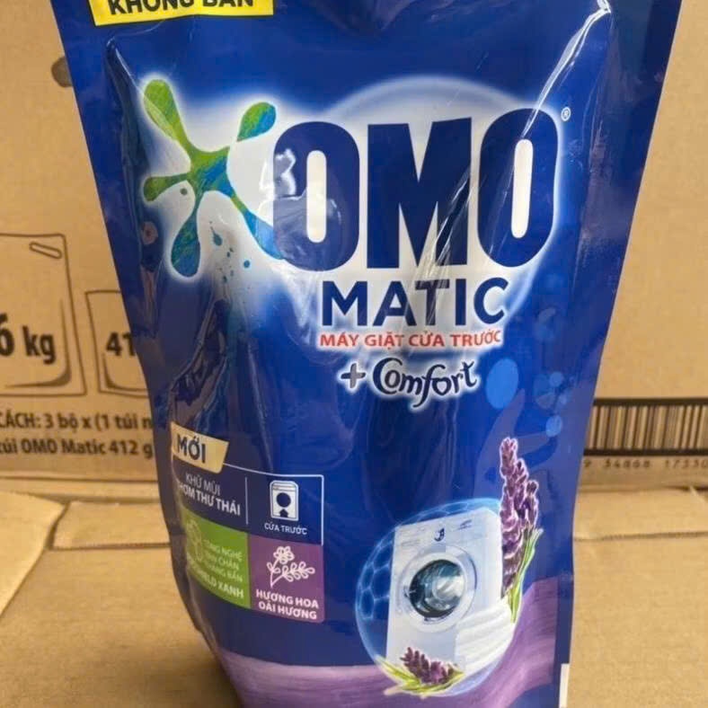 COMBO 3 TÚI Nước Giặt OMO Matic Comfort [Hàng Khuyến Mãi 400ML]