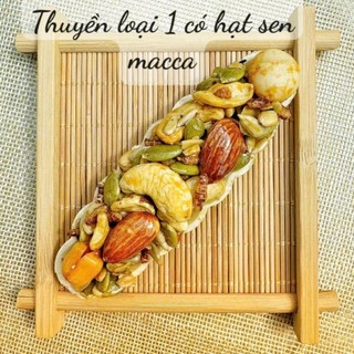 BÁNH THUYỀN MIx HẠT DINH DƯỠNG CAO CẤP ( túi zip 500g)ship hỏa tốc