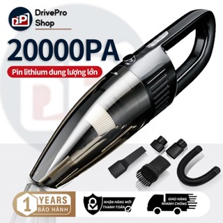 Máy hút bụi cầm tay mini không dây cao cấp bản Adapter,20000PA hút mạnh