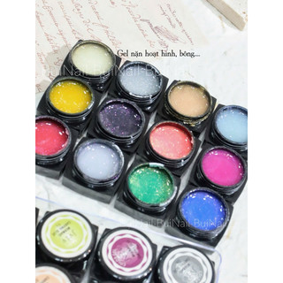  SET GEL KHÔ NẶN CÓ NHŨ NẶN HOA - NẶN CHARM 