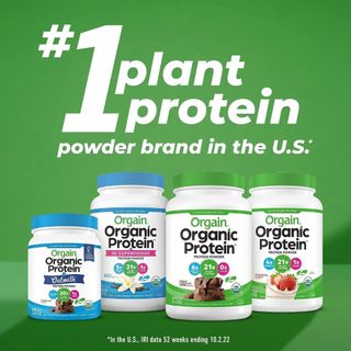  Protein Orgain Bột đạm thuần chay hữu cơ organic protein superfoods 