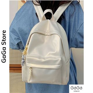 Balo da đi học chống nước cho học sinh , sinh viên phong cách basic style hàn quốc B837 gagastore