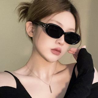 🧚🏻‍♀️Ganten🧚🏻‍♀️ 🕶️Mắt Kính Hình Oval Gọng Nhỏ Y2K 730 Phong Cách Retro Chống UV400
