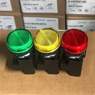    Siêu cấp - Siêu bền - Siêu rẻ   Đèn báo tủ điện công nghiệp điện áp 24VDC 220VAC 