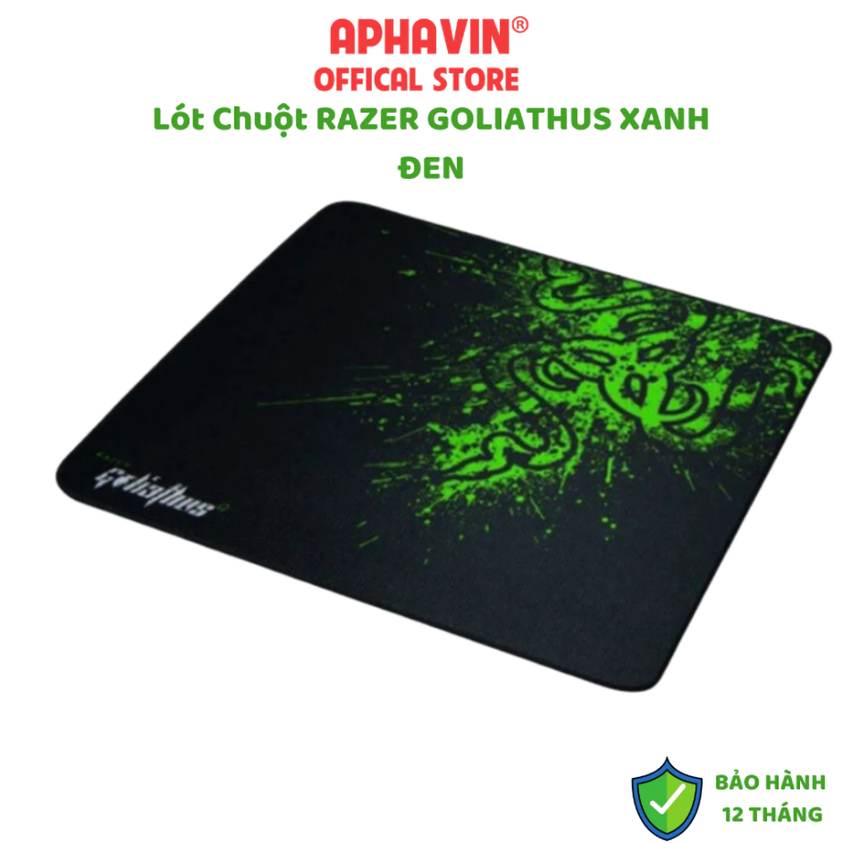 Bàn Di Chuột - Lót Chuột - Pad Chuột Goliathus Chuyên Game - Bề Mặt Sần - Bọc Viền Khổ To, Kích Thước 25x20x0.4cm