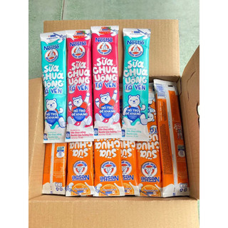 Set 4 Gói Sữa Chua Uống Tổ Yến Nestle Gấu Gói 75ml