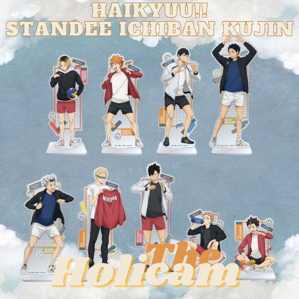 Mô hình Standee Nhựa Acylic Chính hãng Nhân vật Phim Hoạt hình Anime Haikyuu  ver Ichiban Kuji