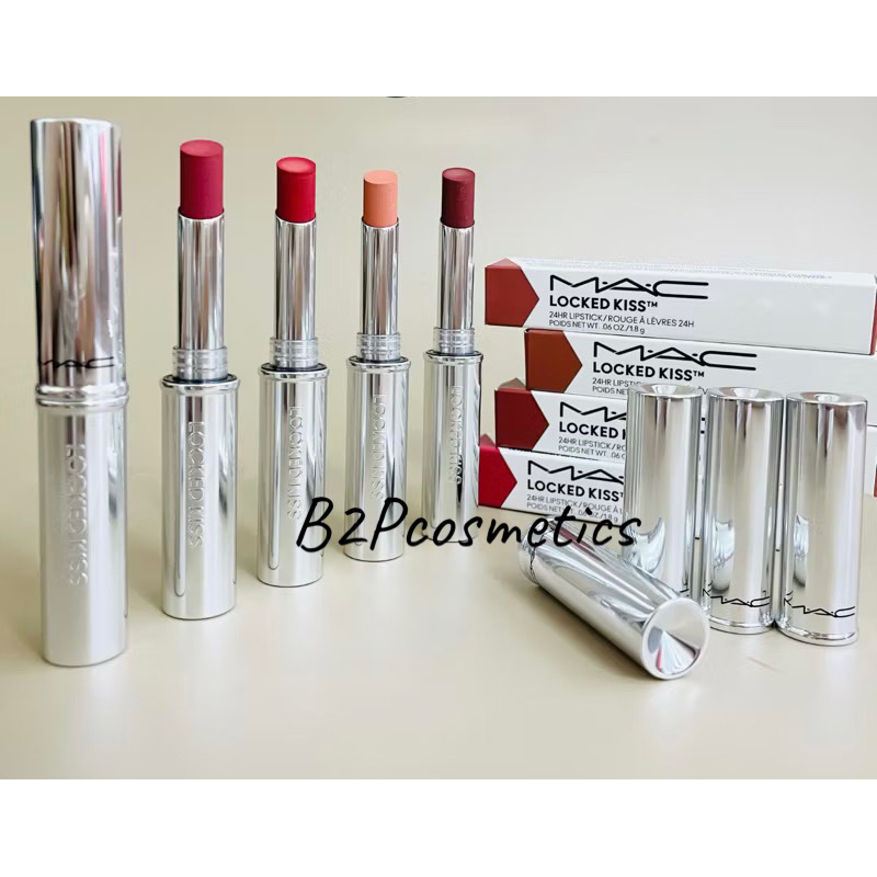 MA.C LOCKED KISS LIPSTICK MỚI NHẤT 2023(un box)