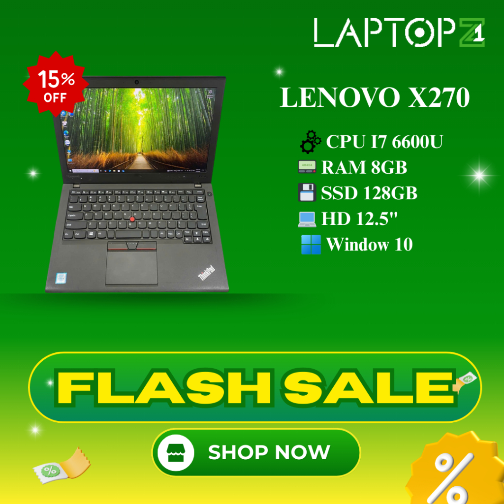 Laptop giá rẻ LENOVO X270 Intel® Core™ i7-gen6