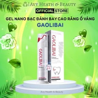  Gel Nano Bạc Đánh Tan Cao Răng Sạch Mảng Bám Trắng Răng GAOLIBAI Nhập Khẩu Nhật Bản Loại Bỏ Mảng Bám Cao Răng 