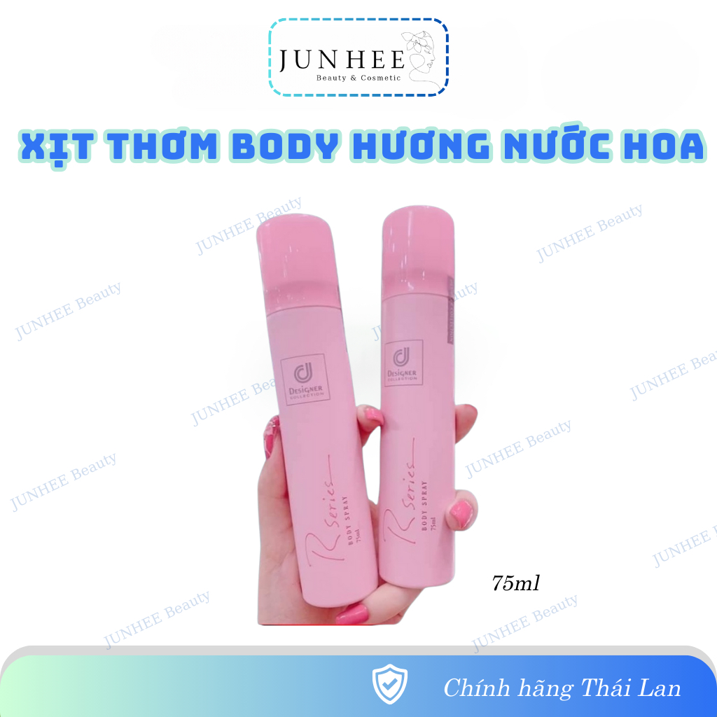 [ JUNHEE AUTH ] Xịt Thơm body RSERIES Thái Lan chính hãng