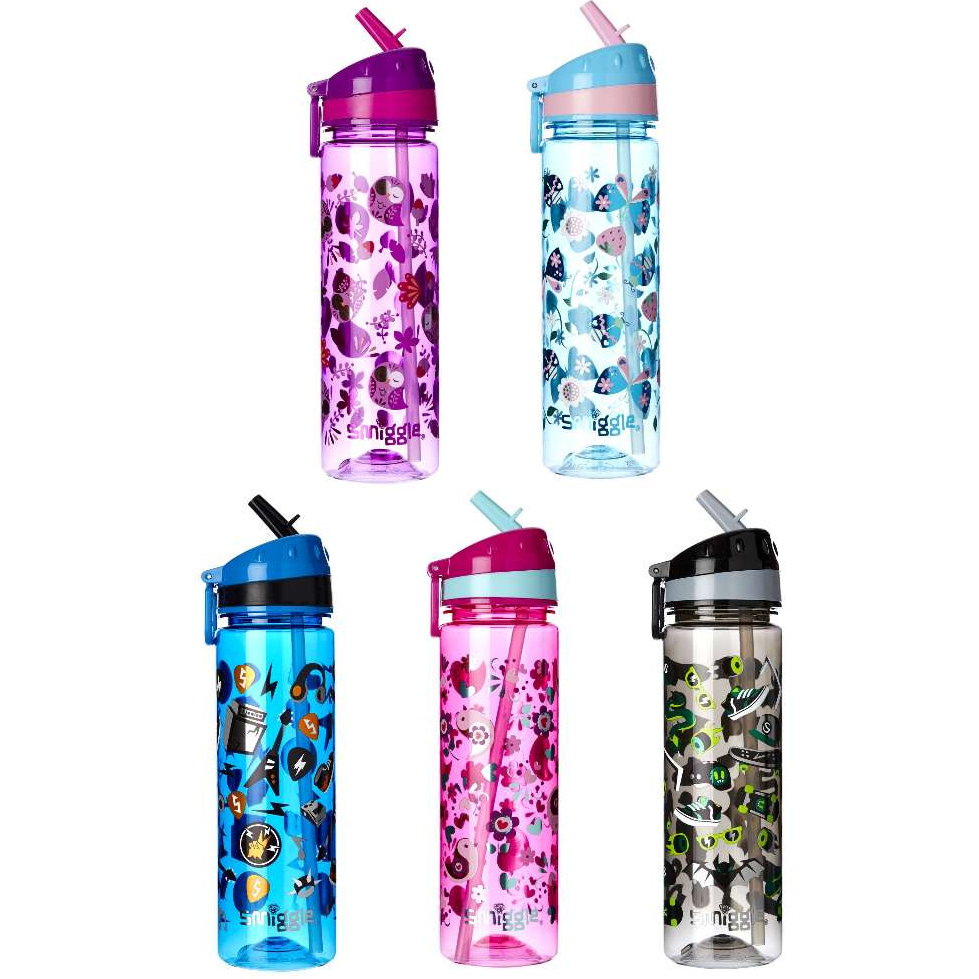 Bình nước Smiggle 660ml - Woods