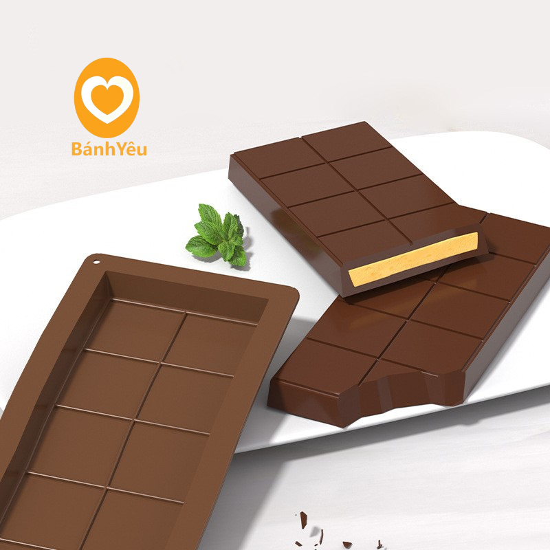 Khuôn Socola dạng thanh/Vỉ Silicon làm Socola Dubai-KH262