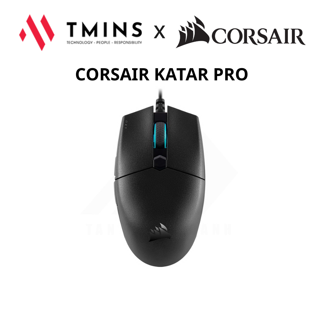 Chuột không dây Corsair Katar PRO - Hàng chính hãng