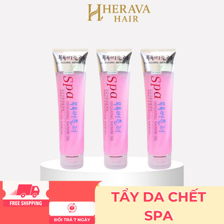 Gel Tẩy Tế Bào Chết Toàn Thân SPA Hàn Quốc 350ml Dưỡng Da Trắng Sáng, Mịn Màng