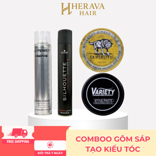 Sáp vuốt tóc nam VARIETY MATTE LASTING 100g Mùi hương nam tính, tạo kiểu dễ dàng và giữ nếp 24h